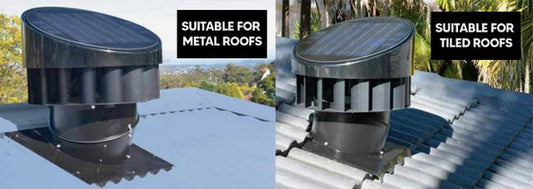 Can you install an iSwirl Ventilator on a Tile or Metal Roof?
